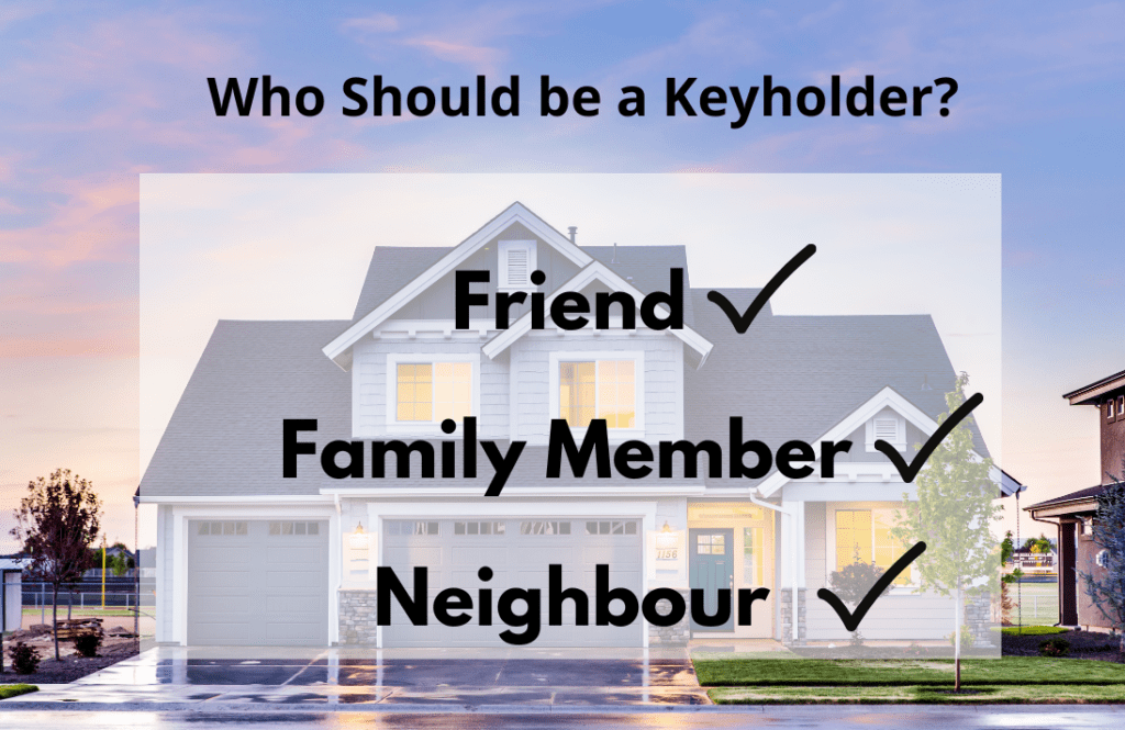 Who should be a keyholder 